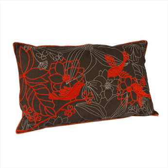 Chirps Tangerine Cushion